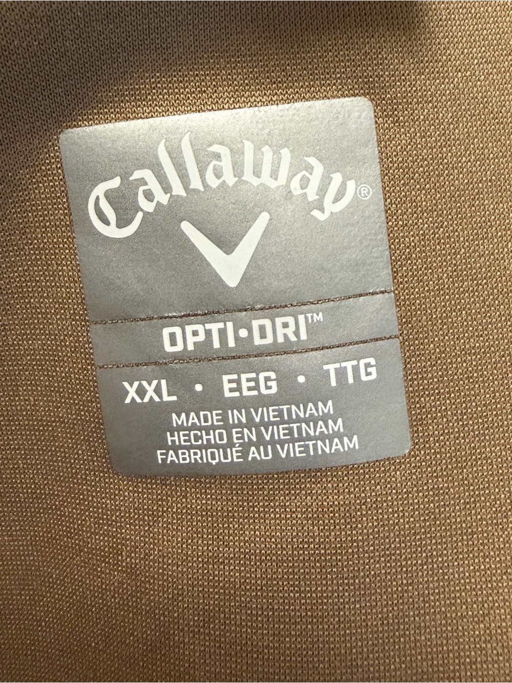 Callaway Men’s Opti-Dri Pants in Brown - XXL